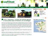 Tracteur et motoculteur dans le Finistère avec Sofimat