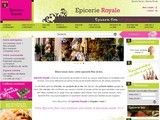 Epicerie fine bio sur Epicerie Royale