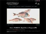 Gyotaku à l'aquarelle a Quiberon