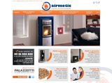 Vente et installation de poele a granules Palazzetti pres de Brest | Airmetic