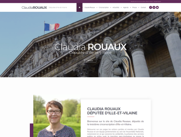 Claudia Rouaux, Députée Ille et Vilaine Claudia Rouaux, Députée Ille et Vilaine