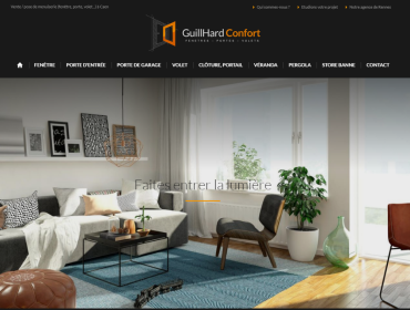 Guillhard Confort, menuiserie Caen, fenêtre, porte, garage, portail, perfola, store Guillhard Confort, menuiserie Caen, fenêtre, porte, garage, portail, perfola, store