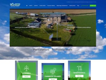 Eoliennes, Panneaux photovoltaiques, Energie verte Eoliennes, Panneaux photovoltaiques, Energie verte