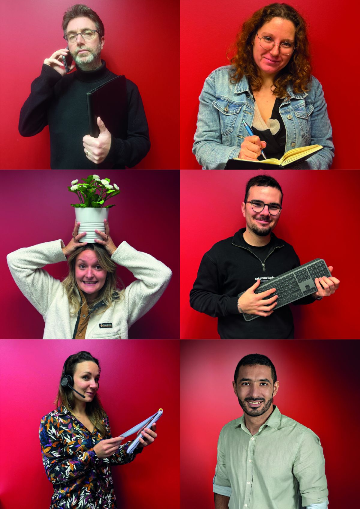 Les co&eacute;quipiers de l'aventure